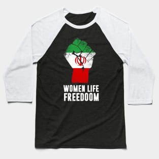 Free Iran Women life freedom stand with Persian women,Iran Baseball T-Shirt